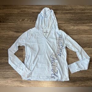 Light Blue Carolina Tar Heels Lightweight Hoodie Medium